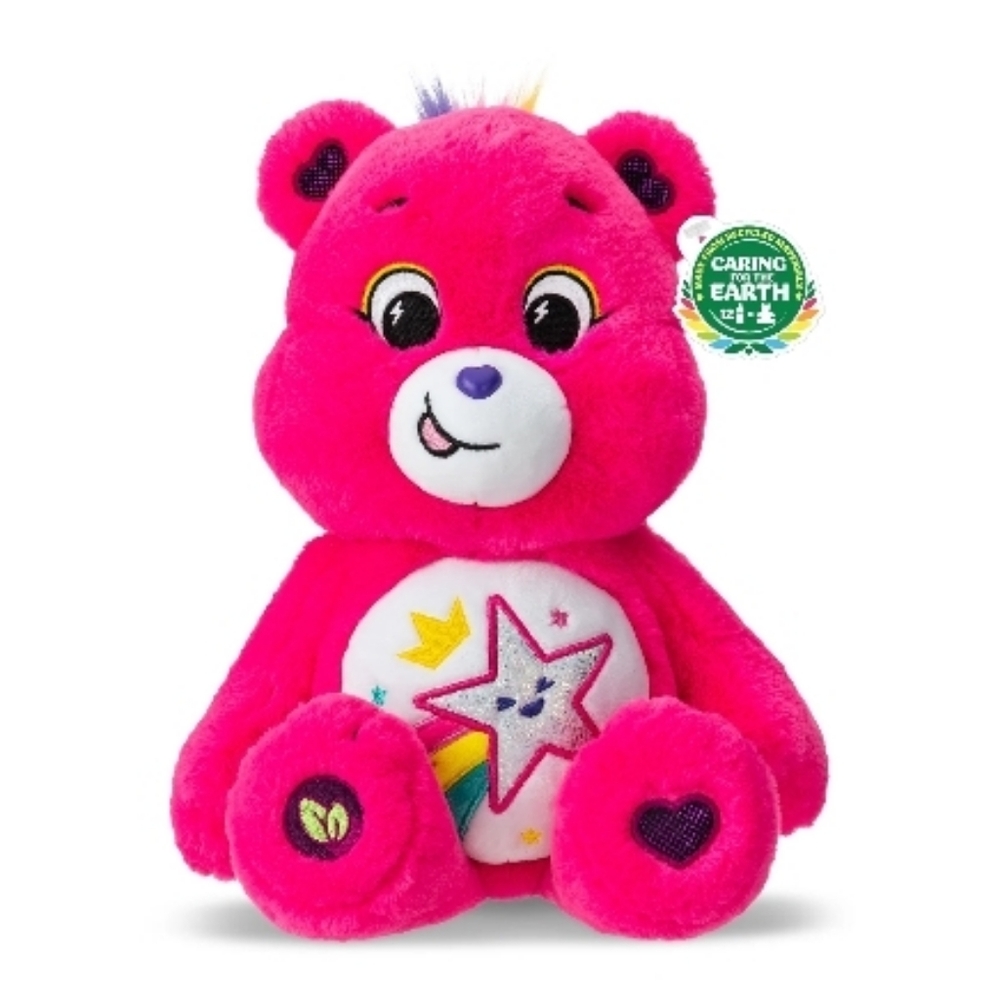 🎙●Care Bears Bright Pink Stuffed Animal
